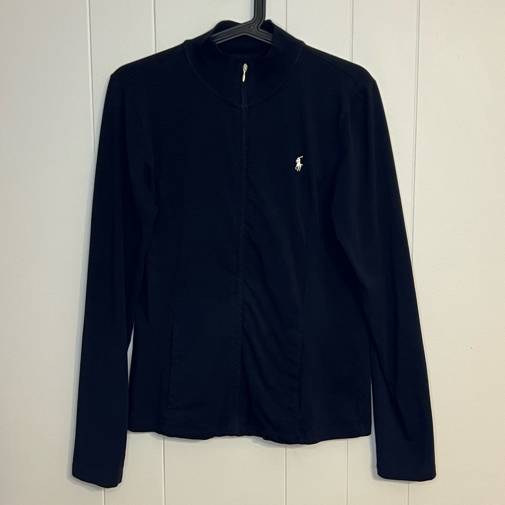 Ralph Lauren Woman’s Track Jacket Streetwear Pockets Y2K Size M